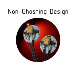 PA olmayan Ghosting LED tilt makinesi ampul #44 #47 Ba9s T10 #555 6.3V 2SMD kat yan görünüm lambası esnek tel - Product Image 5
