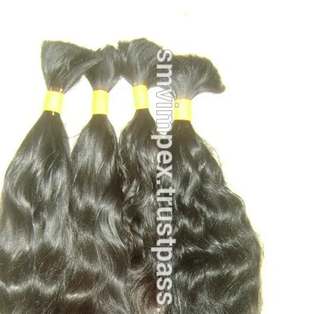 5A 6A 7A 8A 12A grade 100% unprocessed natural texture virgin Indian Paypal payment method temple human hair.
