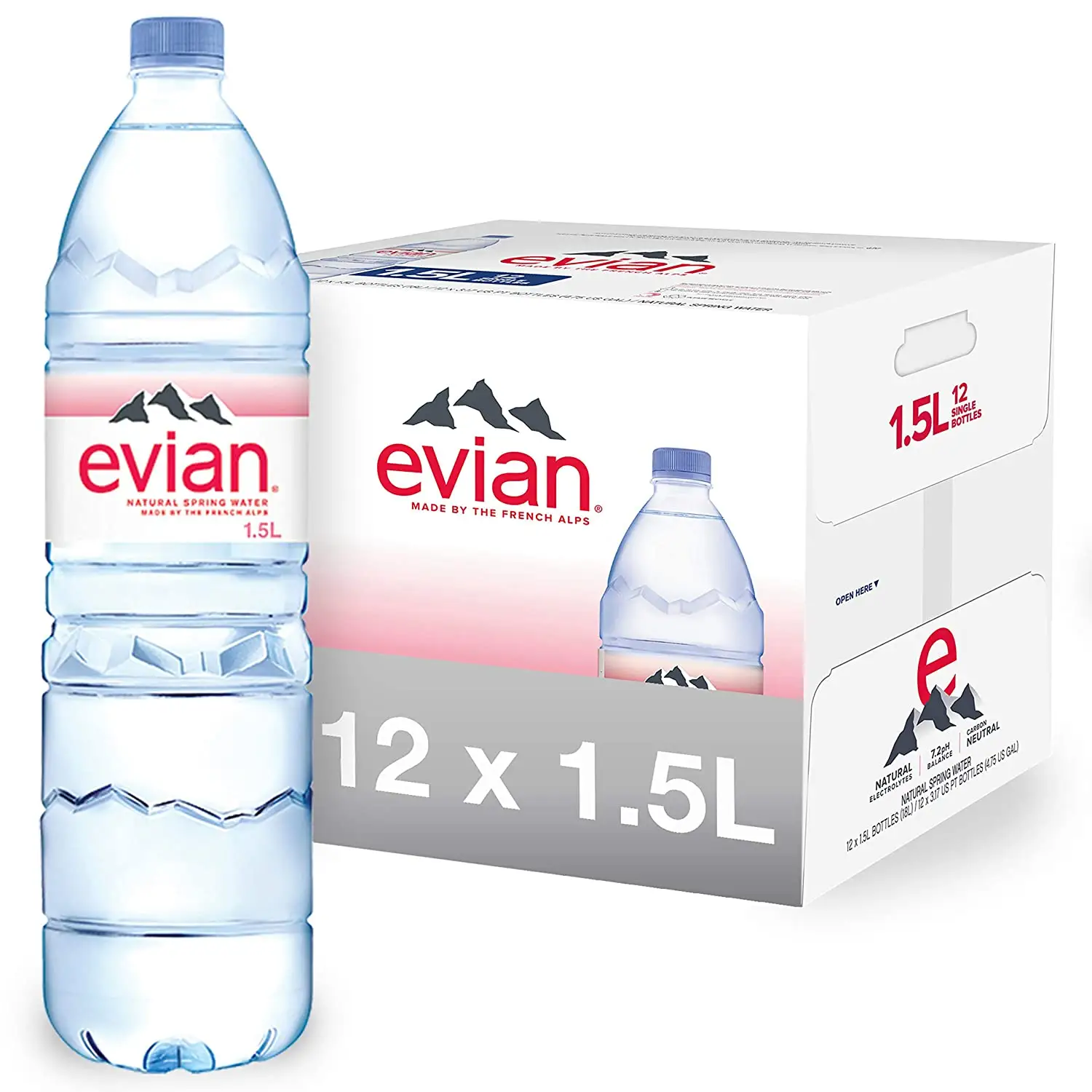 Evian-suministro de agua Mineral Natural de primavera, venta al por mayor