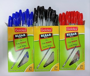 促销定制标志塑料圆珠笔高品质热卖低价0.5毫米细蓝黑红墨水写字笔