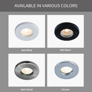 โคมไฟ LED ทรงกลมสำหรับห้องน้ำ,ดาวน์ไลท์แบบกันน้ำ IP65โคมไฟติดเพดานแบบฝัง - Product Image 3