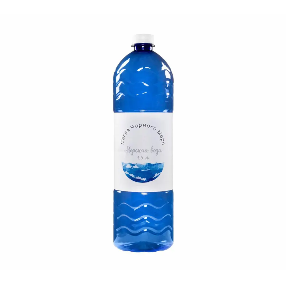 Natural clean sea water with useful microelements 1 5l  beauty supplies and hair product