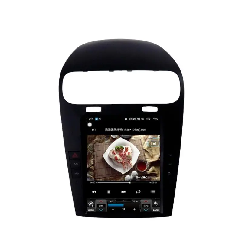 Aucar 10.4 "Android 9 Auto Radio Lettore Multimediale Per Fiat Freemont Per Dodge Journey Car Video Player Android Testa unità DVD PX6