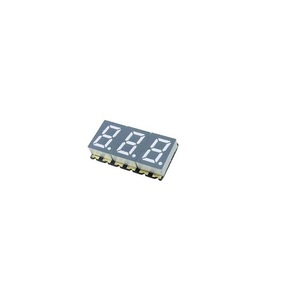Тайвань 0,3 inch 3 цифр Мини 7-сегментный 7-сегментный синий светодиод smd многочисленные светодиодные дисплеи на печатной плате - Product Image 1