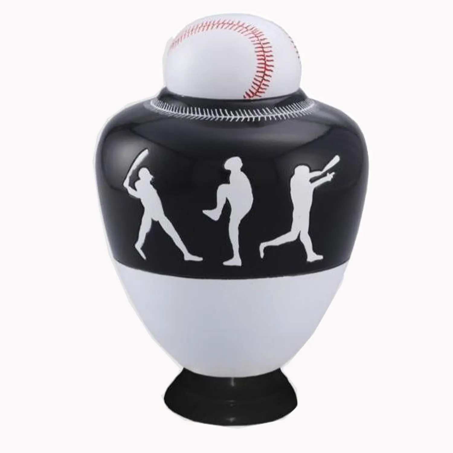 Figuras de Marlins para niños, figuras deportivas de béisbol con cremación de cenizas humanos de latón negro, producto de urnas de una clase