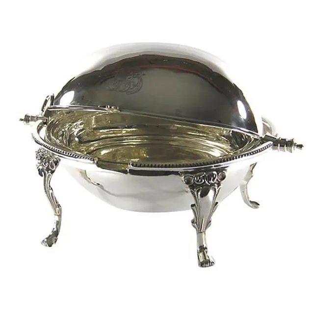 Sheffield Silver classical english style dinner butler High Quality Royal Family-Inspired Home Decor Wedding Gifts Restaurants