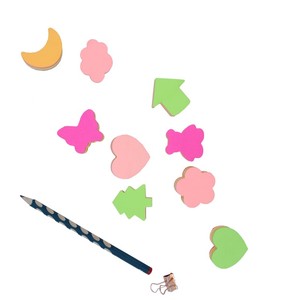 工厂印刷定制形状独特的便签记事本家庭留言张贴It计划贴纸记事本办公室 - Product Image 4