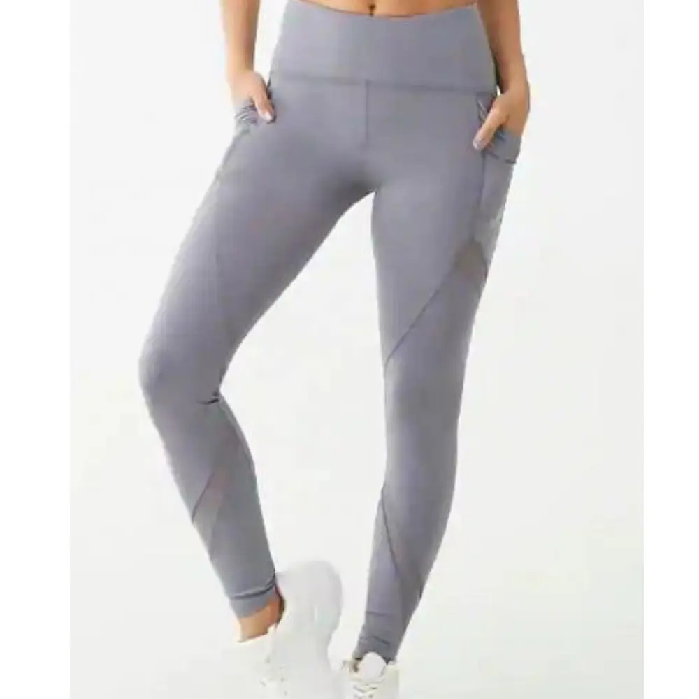 Legging olahraga bambu wanita, produsen pakaian Yoga organik legging olahraga unik untuk wanita