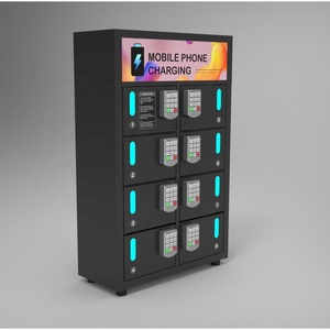 Klasik 8 Bay Pin kodu hızlı şarj kamu cep telefon şarj dolabı PL-L08A-Y2 Y2Power cep telefonu şarj cihazı restoran için - Product Image 2