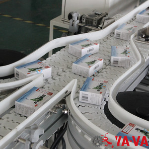 饮料行业刮刀链输送机价格便宜柔性链式输送机 - Product Image 3