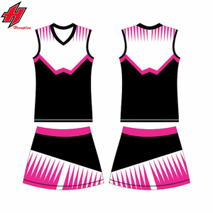 Blank Cheerleading Uniforms Custom Comfortable <strong>pink</strong> Cheerleading Uniforms New Style Custom Sublimated Cheerleading Uniforms - Product Image 3