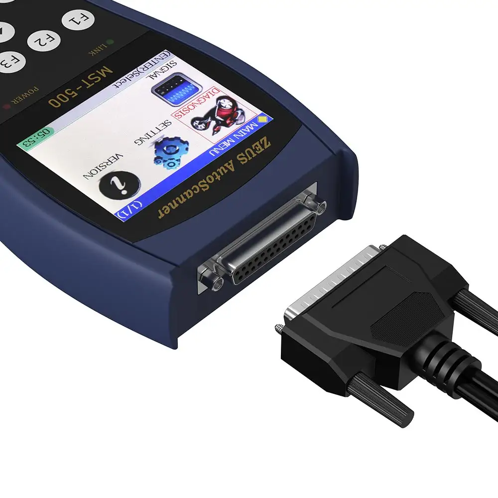 Version universelle Zeus MST 500 Scanner portable Moto Diagnostic OBDII PEUT Lecteur de Code de Défaut MST-500 Outil de Diagnostic