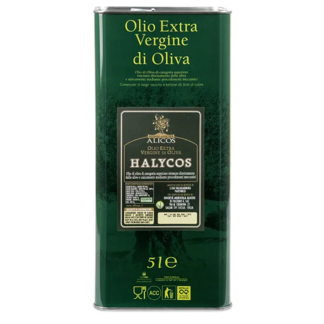 Made in Italy high quality olive oil can 5 l cooking and season 100% natural extra virgin olive oil for sale