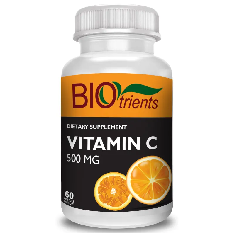 Integratori vitaminici all'ingrosso USA acido ascorbico compresse di vitamina C 500mg. Capsule di vitamina C. Produzione a contratto di integratori OEM