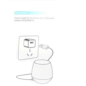 2,4G iBox1 Hub RF Remote wifi с RGB подсветкой Беспроводное управление для светодиодных ламп milight Поддержка iOS Android APP,DC5V milight wifi - Product Image 4