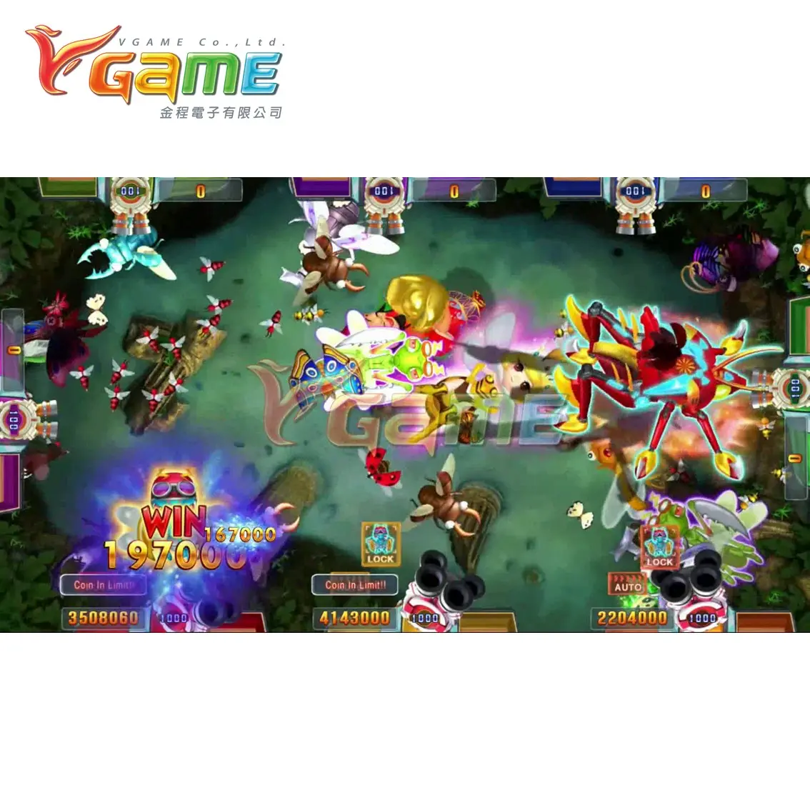 VGAME Bat King Fish Shooting Machine Juego a la venta