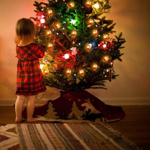 Di Vendita caldo 10FT 30Led Alimentato A Batteria Acorn a Forma di Luci Della Stringa per la Decorazione Di Natale