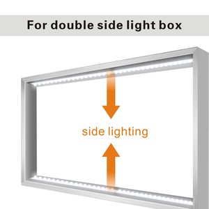 ライトボックス広告用12VDC拡散光LEDライトバーモジュール格子マトリックスバックライト - Product Image 5