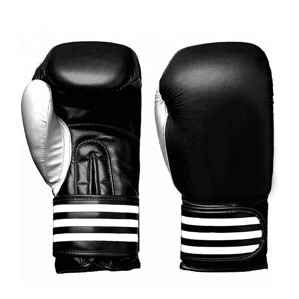 Atacado 8oz-16oz Muay Thai MMA Sparring Punching Artes Marciais Luvas De Boxe Treinamento Kick Boxing Glovesale P