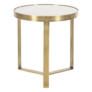 New Arrival White Marble Top Coffee Table With Stainless Steel Base for Living Room Center Table High Quality Side Tables