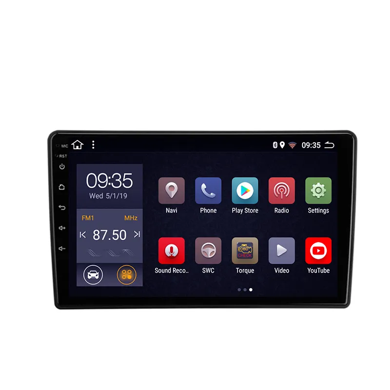 Autoradio pour peugeot 301 citroën elysee 2014-2018 Android 8.1 HD 9 pouces lecteur multimédia de Navigation GPS