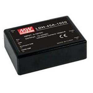 LDH-45A DC бренд Mean Well представляет 45 Вт 350mA светодиодный драйвер постоянного тока - Product Image 4