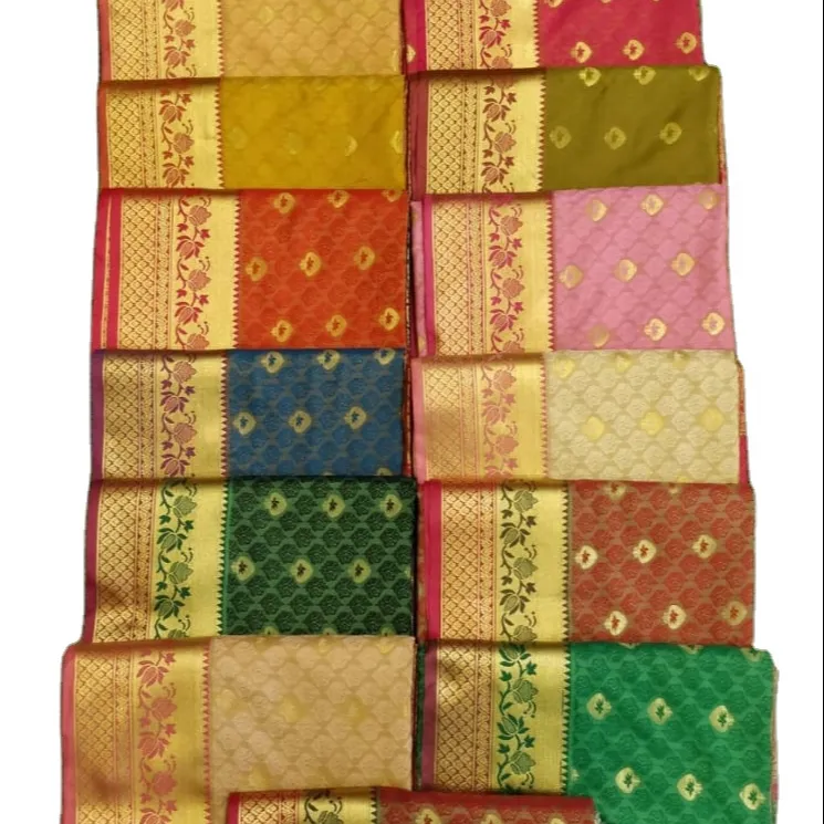 ملابس نسائية حريرية من southindiasare handloomwovenkanchiwarsamsaree, ملابس نسائية حريرية ، ساري ، مناسبة للاحتفالات ، multycolorsilksaree