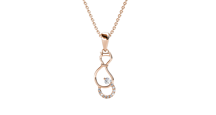 Laiton plaqué or rose 18 carats