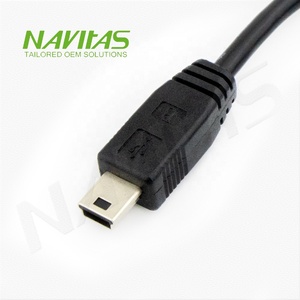 USB 2.0ชุดสายเคเบิลตัวผู้ไปยัง Mini-B สำหรับอุปกรณ์มือถือและการเชื่อมต่อคอมพิวเตอร์ - Product Image 5