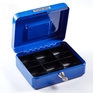 Kwang Hsiehメタルコインバンクキーロック機能付き実用的なキー節約マネーボックス - Product Image 3
