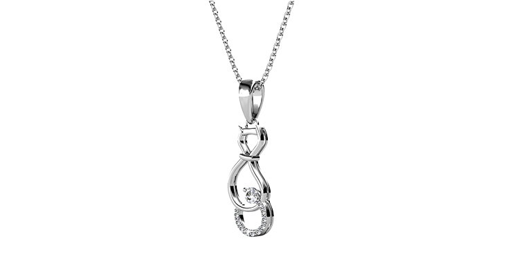 Laiton plaqué or blanc 18 carats