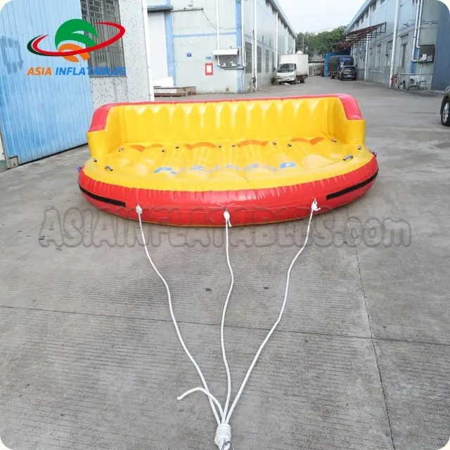 ลอยโซฟาโซฟาสำหรับกีฬาทางน้ำ/Crazy UFO Inflatable Towable เรือของเล่น