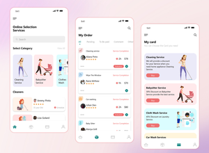 Auto waschanlage On Demand App Design | Android/IOS Wasch service App Design | Entwicklung der Fahrzeug wasch-App - Product Image 5