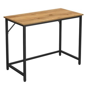 VASAGLE-mesa de diseño Industrial, Montaje Simple de acero, color marrón, equipo pequeño de oficina en casa, escritorio de ordenador de escritura - Product Image 5