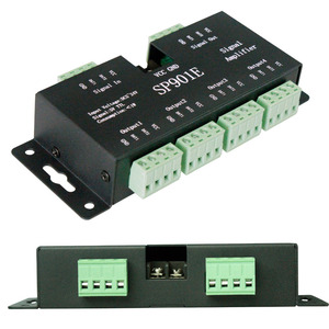 SP901E SPI sinyal amplifikatörü için WS2812B WS2811 WS2813 RGB LED şerit sinyal tekrarlayıcı adresli rüya renk bant DC5-24V - Product Image 3