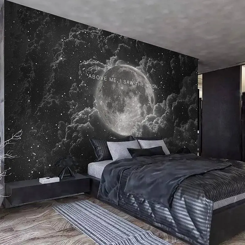 Personalizzata galaxy universo stellato 3d murale carta da parati della decorazione della casa