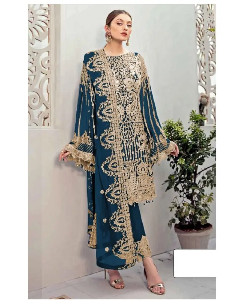 पाकिस्तानी डिजाइनर कपड़े पाकिस्तान फैशन सलवार कमीज.