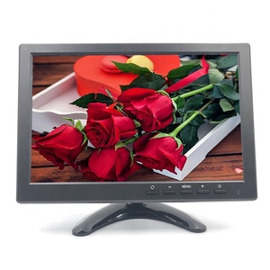 IPS Panel Small Size Pc <strong>Monitor</strong> 10 Inch Tft <strong>Lcd</strong> Cctv Tv <strong>Monitor</strong> 10.1 Inch Widescreen Led <strong>Monitor</strong> <strong>with</strong> HD1080P BNC <strong>VGA</strong> USB <strong>Input</strong>