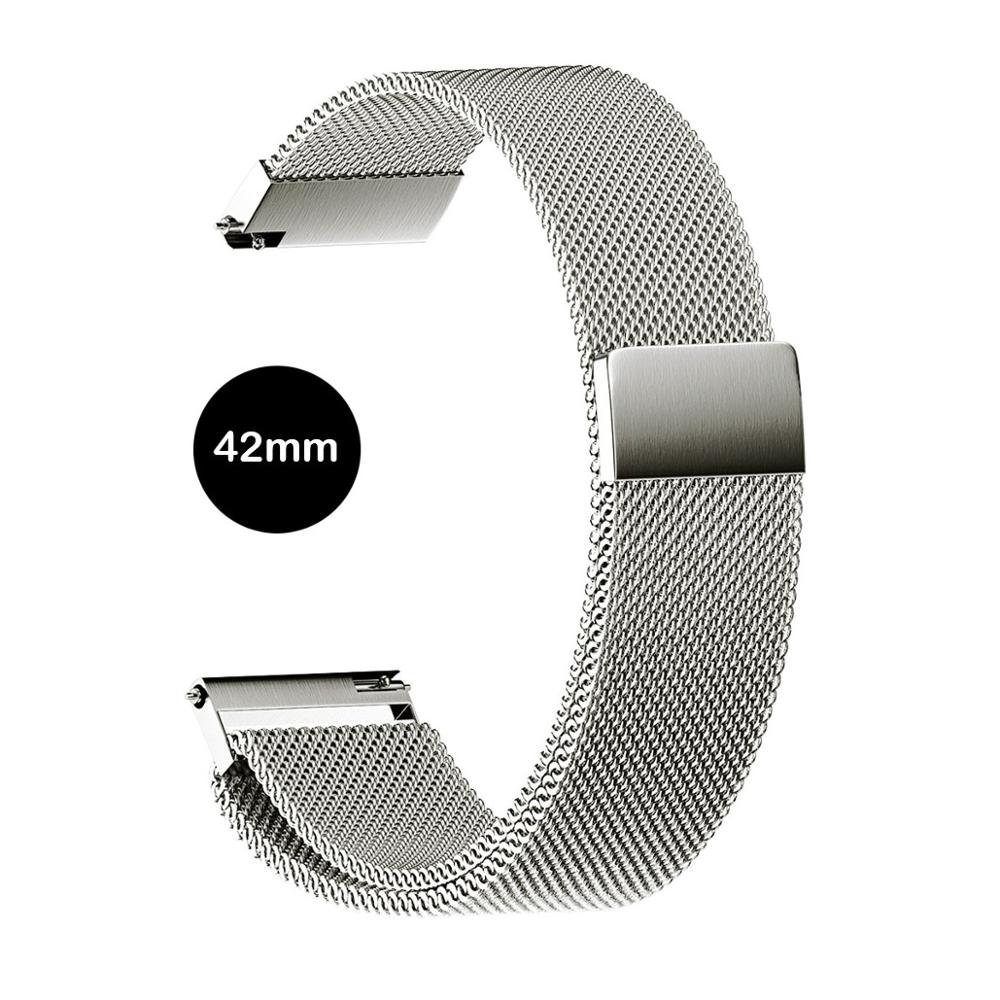 Milanese Silver-42mm