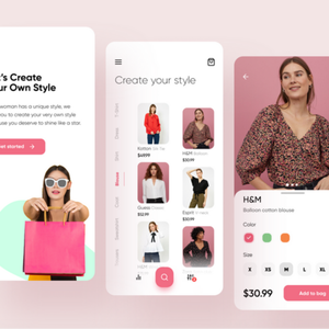 Pluripremiato App Mobile per negozi di abbigliamento Design di prim'ordine per il Software Android dei negozi di stoffa supportato sulla spedizione Online Mac - Product Image 4