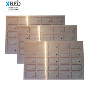 RFIDインレイシートHFNFCチップRFIDインレイシートスマートカード用プレラムインレイ - Product Image 3