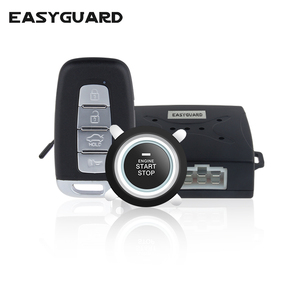 Pke-alarma de arranque automático sin llave, arranque inteligente del motor, parada, botón de arranque, sistema de entrada sin llave, liberación remota del maletero - Product Image 1