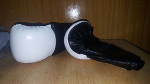 レザージェルテックMMAグラッピンググローブトレーニングファイトパンチバッグスパーリングトレーニングボクシンググローブ - Product Image 5