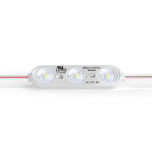 Светодиодные огни, водонепроницаемый светодиодный цветной модуль pcb dc12v 3w smd 2835, впрыскиваемый Светодиодный модуль для вывесок - Product Image 1