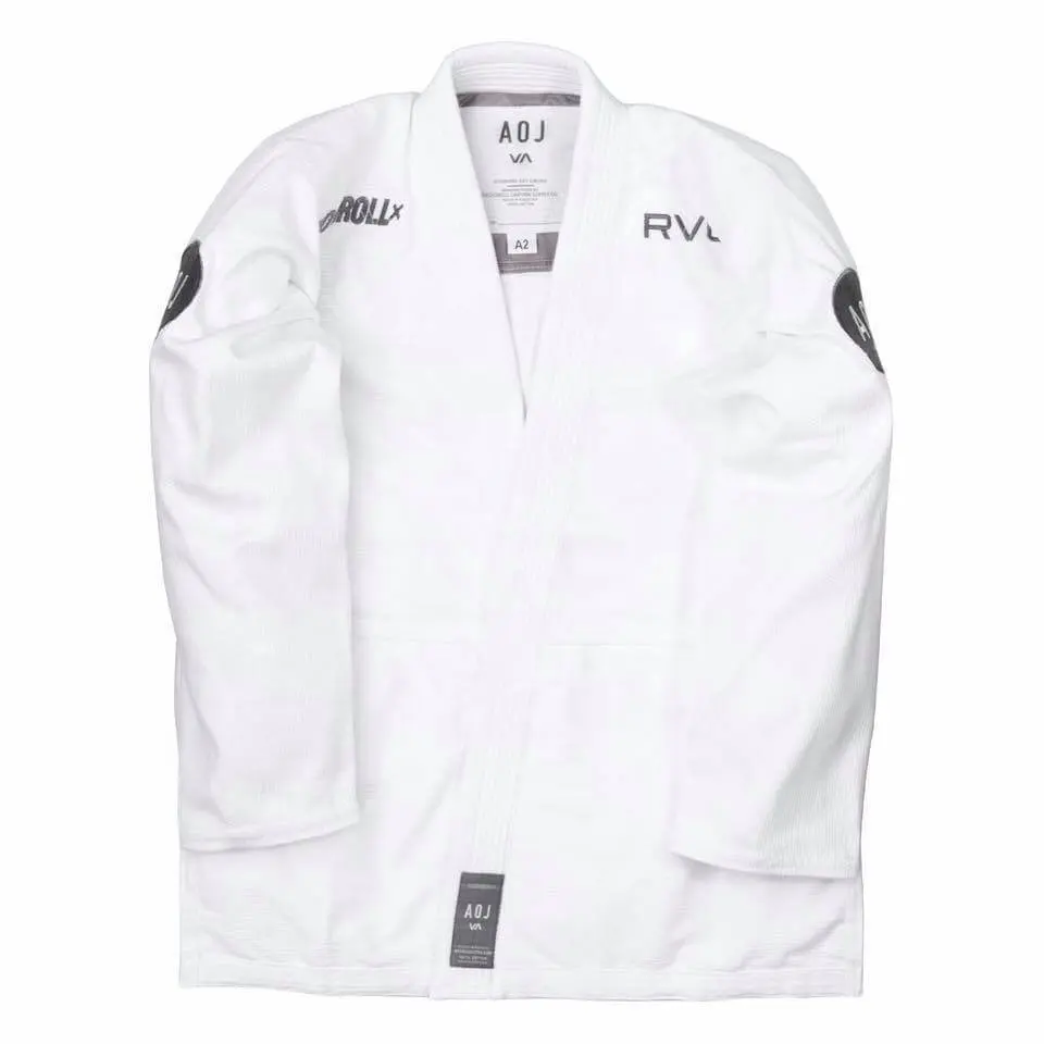 Barang Baru 2022 Pesanan Khusus Gi Jiu Jitsu Kimono AOJ RVCA Model BJJ Gi Judo Gi