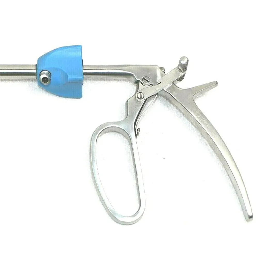 Aplicador bulldog com 6 anexos para laparoscopy, instrumento manual cirúrgico endoscópico