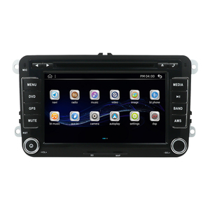 Fabrika kaynağı araba navigasyon inşa araba reversing görüntü Android 12 autoradio RDS/FM araç DVD oynatıcı oynatıcı VW 7 "Evrensel serisi