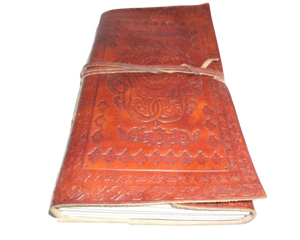 Genuine Leather <strong>Celtic</strong> Embossed Book of Shadows Spell Book Leather Diary Journal Notebook Sketchbook for Artists - Product Image 1