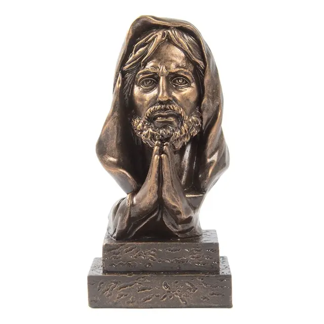 Figura de resina de Bengala religiosa para decoración del hogar, estatua de Jesús