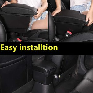 Universal Car <strong>Armrest</strong> Console Box Cushion Hand Support <strong>Armrest</strong> Pad Mat with USB
